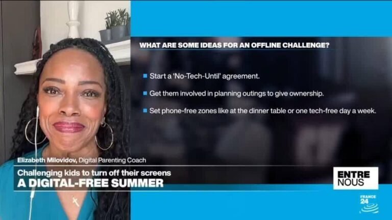 A digital-free summer: Challenging kids to turn off their screens