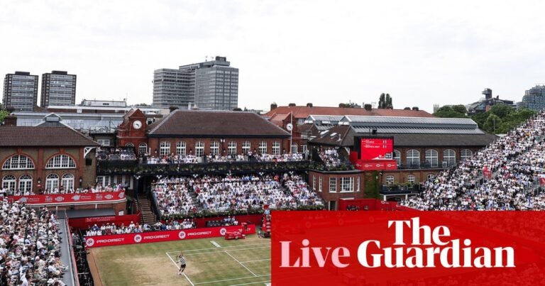 Carlos Alcaraz v Jiri Lehecka: Queen’s Club men’s singles tennis final – live | Tennis