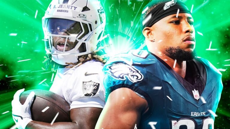 Fantasy football - Should you take Ashton Jeanty over Saquon Barkley in fantasy drafts?