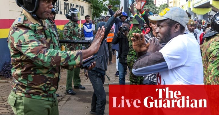 Kenya: at least 10 injured during protests in Nairobi on anniversary of 2024 anti-government demonstrations – live | Kenya