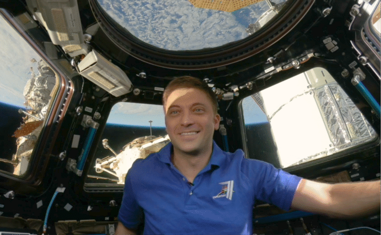Astronaut Matthew Dominick Speaks to Scientific American, Live from the International Space Station