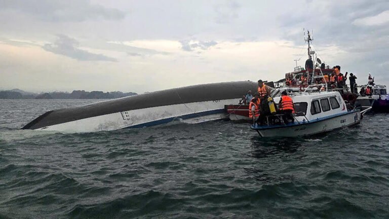 Dozens dead after tourist boat capsizes in Vietnam’s Ha Long Bay