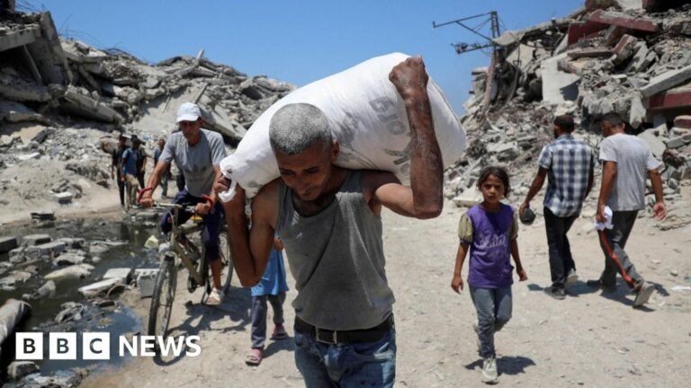Gaza experiencing 'real starvation', Donald Trump says