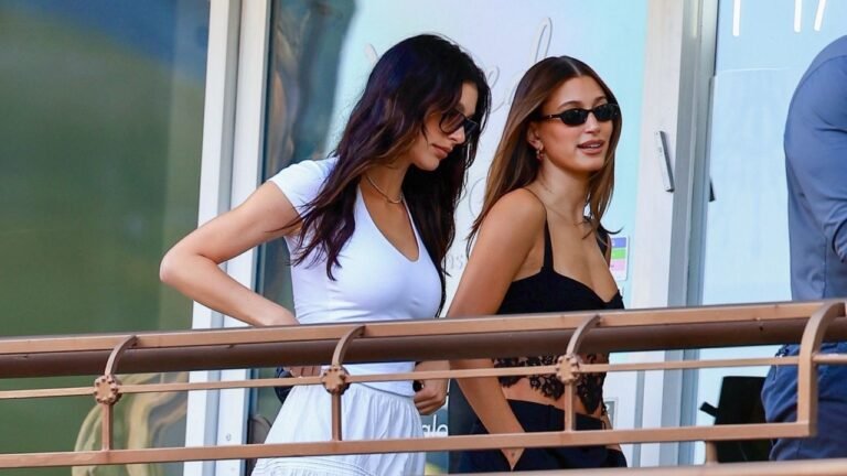 Hailey Bieber and Camila Morrone Got Two Different Memos for the Girls Night Out Dress Code