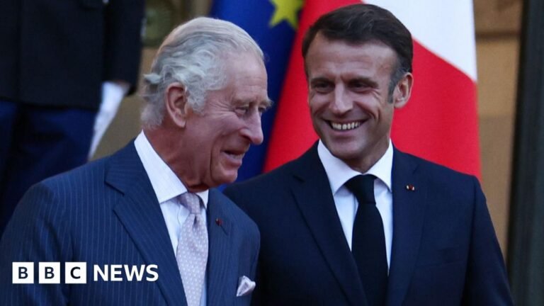 Macron's state visit to begin in Windsor palace gets repaired