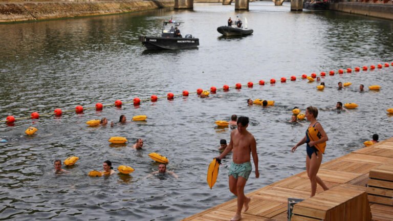 Paris's River Seine reopens to swimmers after century-long ban