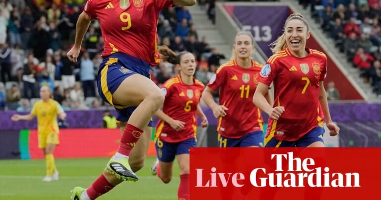 Spain v Belgium: Women’s Euro 2025 – live | Women’s Euro 2025