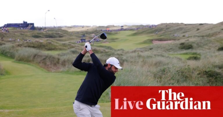 The Open 2025: third round updates on Moving Day at Portrush – live | The Open