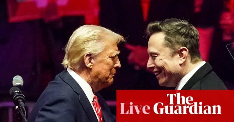 Trump clashes with Musk and threatens additional tariffs on countries with ‘anti-American’ policies – US politics live | Trump administration
