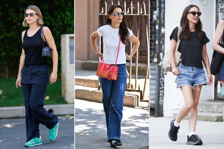 8 Celeb-worn Sneakers for Summer Travel