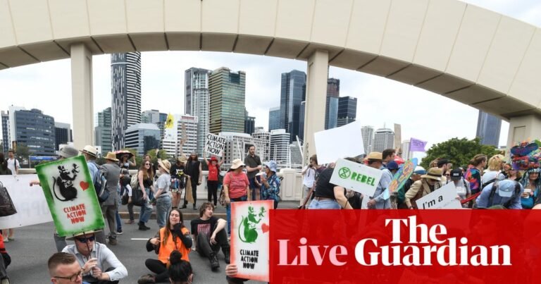 Australia politics live: court finds Brisbane council unlawfully discriminated against Extinction Rebellion; NSW planning minister quizzed on housing ‘plan B’ | Australian politics