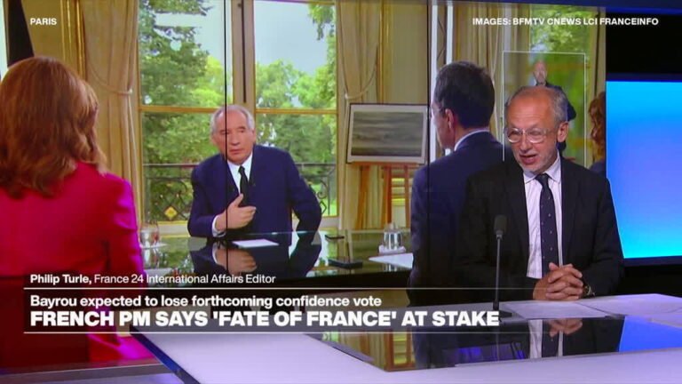 French PM Bayrou tries to shore up support for budget plan ahead of confidence vote