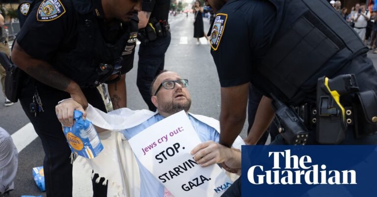 Growing number of Jewish American groups speak out over Gaza famine | US news