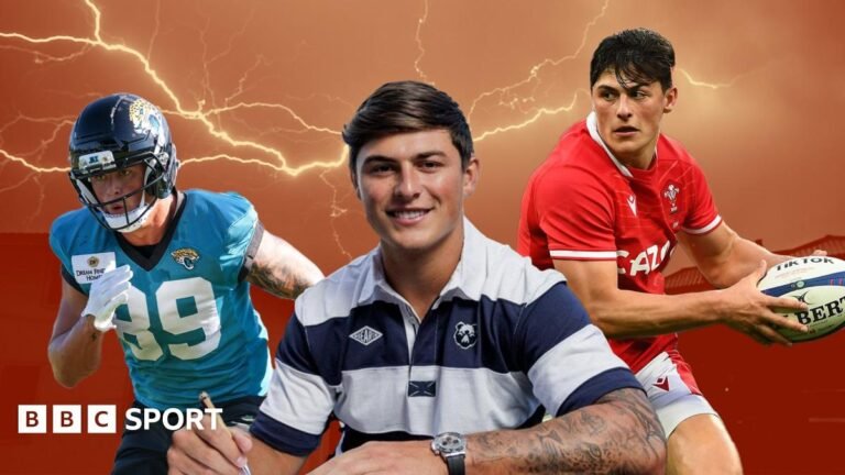 Newcastle Falcons sign on wall