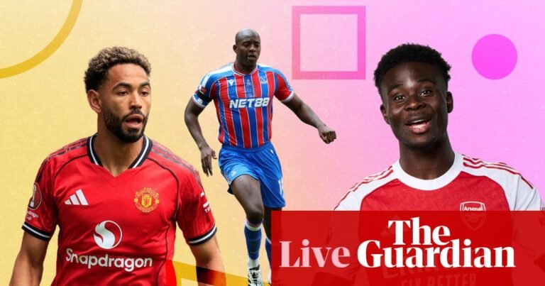 Manchester United v Arsenal buildup and Ipswich v Southampton updates – matchday live | Sport