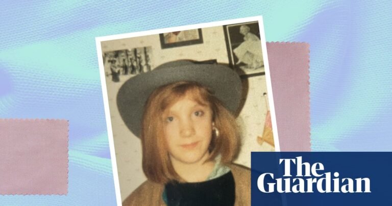 My favourite childhood outfit: ‘I wore Dad’s suede jacket until bits of it dangled into my tea’ | Fashion