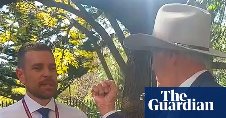 Nine demands Bob Katter apologise for ‘aggressive behaviour’ towards reporter and considers legal action | Bob Katter