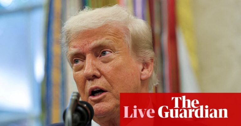 No contempt for Trump officials over Venezuelan migrant deportations to El Salvadorian prison, appeals court rules – live | US news