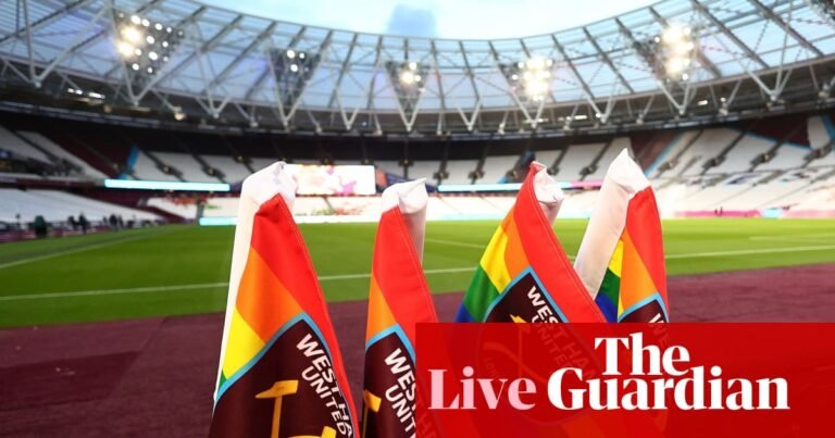 Premier League ends Rainbow Laces campaign, Taylor in at Liverpool: football news – live | Football