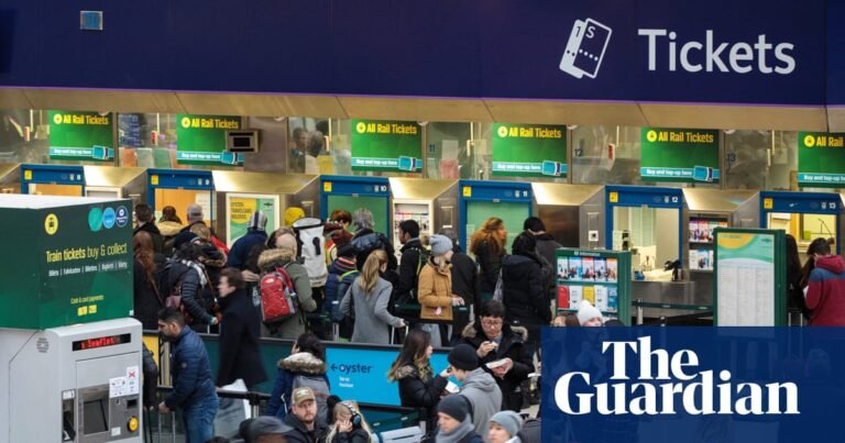 Rail fares in England could rise by ‘outrageous’ 5.6% next year | Rail fares