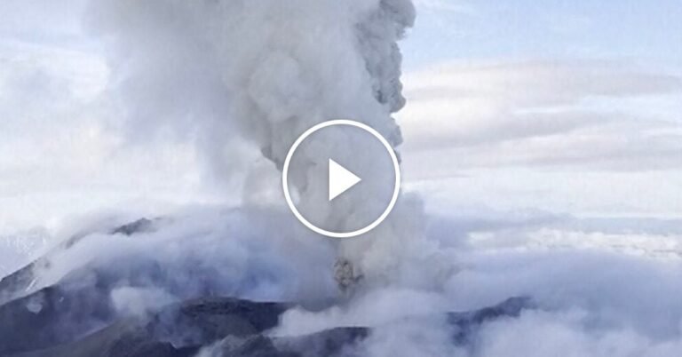 Russian Volcano Erupts for the First Time in Centuries