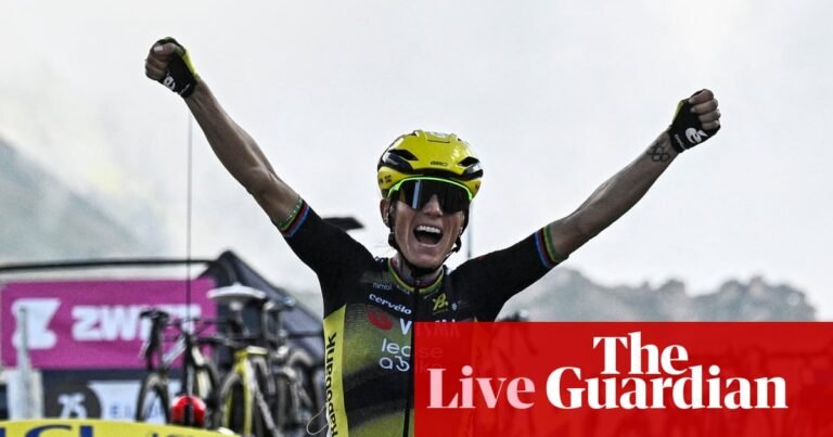 Tour de France Femmes 2025: Ferrand-Prévot powers into yellow on stage eight – live | Tour de France Femmes