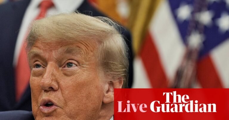 Trump’s first-term labor statistics chief denounces ‘groundless firing’ of successor – live | US news