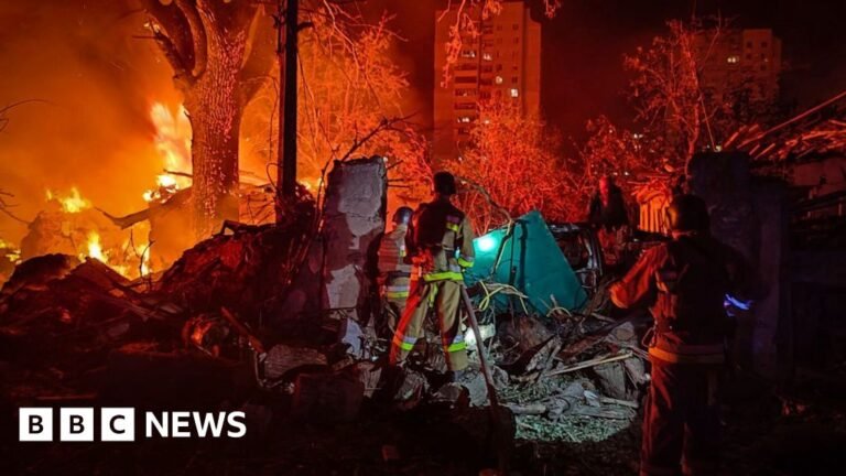 Ukraine hits oil depot and Russia strikes homes near Black Sea
