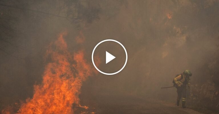 Wildfires Continue Scorching Spain