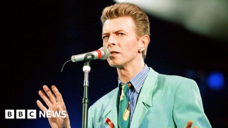 David Bowie's final project was a musical set in London