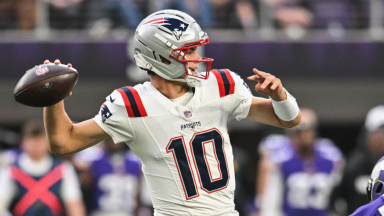 Fantasy Football Week 1 Start 'Em & Sit 'Em: Drake Maye starts breakout season, plus every-position sleepers