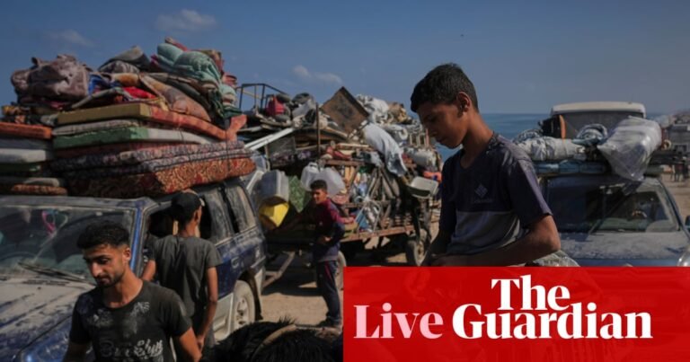 Israel launches ground offensive in Gaza City with residents warned to evacuate - latest updates | Israel-Gaza war