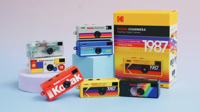 Kodak's mini camera fits on your keyring and is smaller than an AirPods case