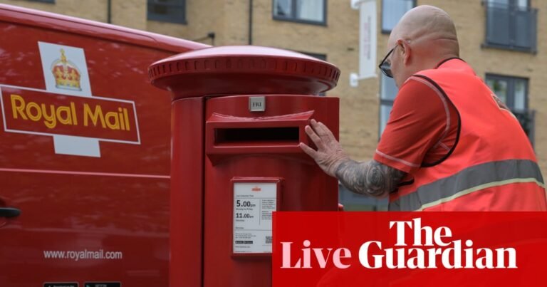 Profits surge at Royal Mail’s parent company after £3.6bn takeover by foreign owner – business live | Business