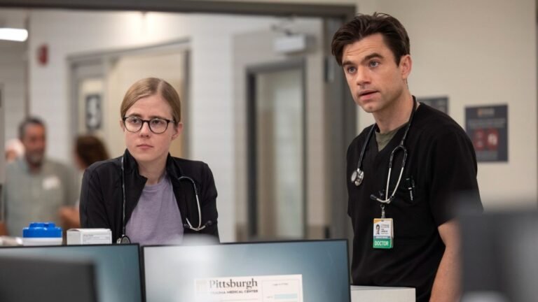 'The Pitt' Stars Taylor Dearden and Patrick Ball Tease Season 2