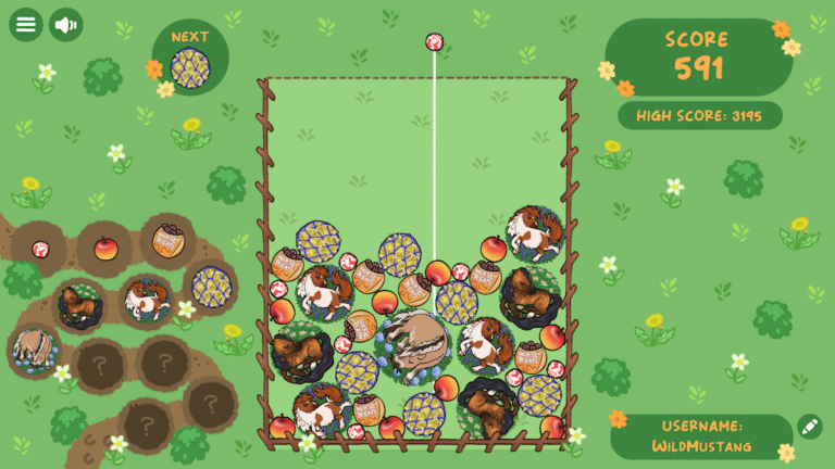 This horse-themed browser puzzle game is an absolute delight and I can't stop playing it