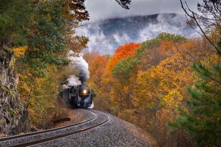 Virginia’s Most Scenic Fall Train Ride Is Back For 5 Weekends—With a Vintage Steam Engine and Peak Foliage Views