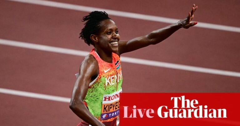 World Athletics Championships 2025: Kipyegon wins fourth 1500m title, Tinch storms to 110m hurdles gold – live | World Athletics Championships